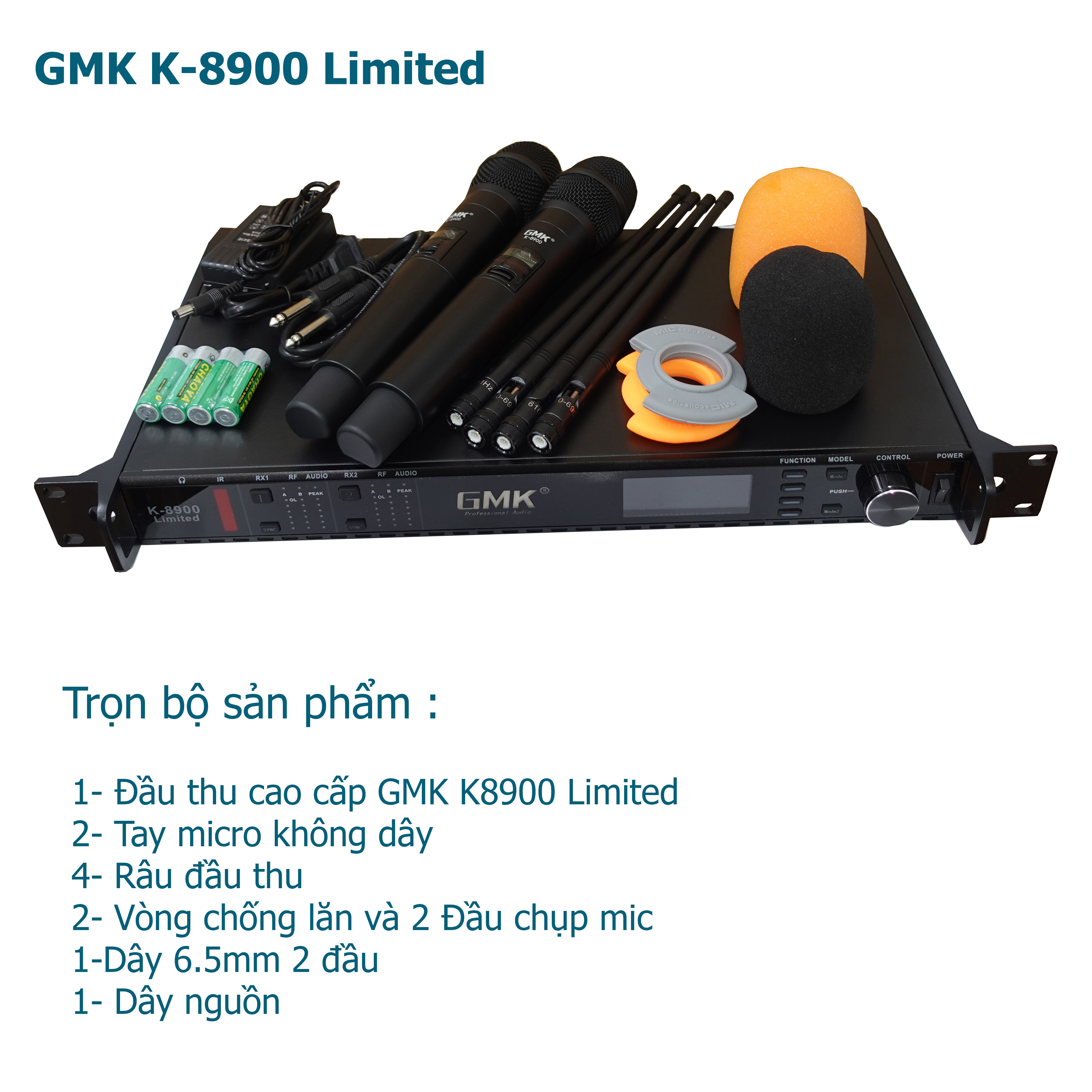 https://banoka.vn/mic không dây GMK K-8900 12